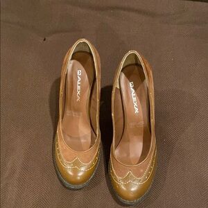 Women's Brown Leather Heels
